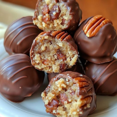 Maple Bourbon Pecan Chocolate Bliss