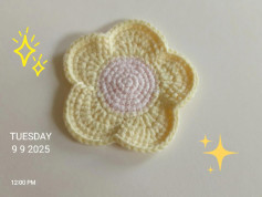 🤌 mẫu lót ly hoa siu yêu nha các mom 🫣