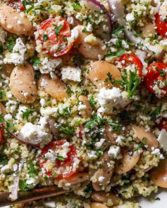 Mediterranean White Bean Couscous Delight
