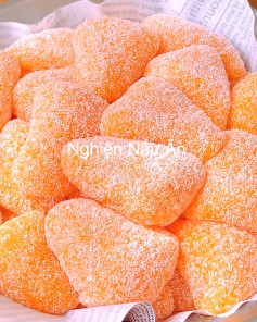 Mochi Cam Dẻo Ngọt, Vị Tươi Mát Đậm Đà