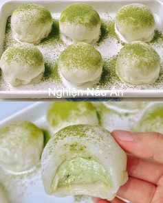 Mochi Kem Matcha Mát Lạnh, Thơm Ngon