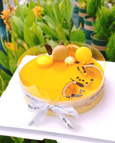 Mousse Chanh Leo Mát Lạnh Thơm Ngon Ngày Hè