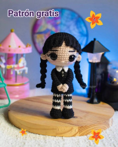 Patrón de amigurumi gratis de personaje icónico