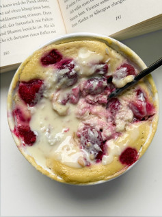 Protein-Packed Raspberry Cheesecake Delight