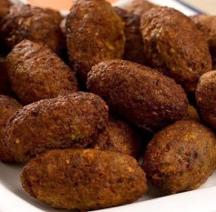 Quibe Crocante de Carne e Hortelã