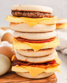 Quick & Cheesy Morning Delight Sandwich