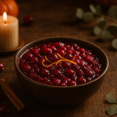 Ruby-Red Homemade Cranberry Delight