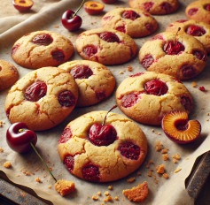 Rustic Cherry Bliss Cookies: A Taste of Sweet Tradition