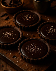 Salted Espresso Dark Chocolate Delight