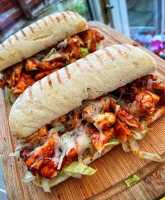 Savory BBQ Pulled Chicken Panini Delight