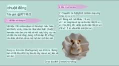 SERIES “MỖI NGÀY 1 CHART MÓC LEN” chuột đồng