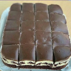 Шоколадно-кокосовый торт Баунти с нежным кремом