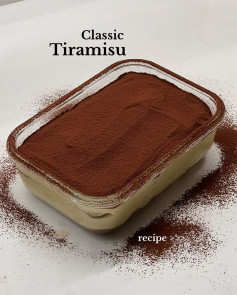 Simple Crochet Pattern for Classic Tiramisu Design