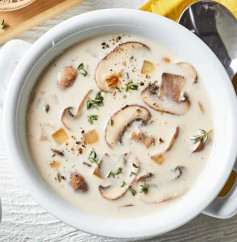 Sốt Nấm Kem Béo Ngậy Hòa Quyện Hương Tỏi