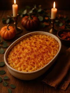 Southern Comfort: Golden Baked Macaroni and Cheese Feast
