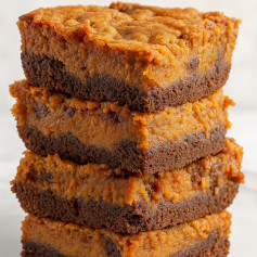 Spiced Pumpkin Chocolate Delight Bars
