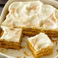 Spiced Pumpkin Delight Tiramisu Layers