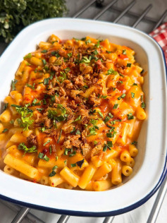 Spicy Honey Buffalo Mac & Cheese Delight