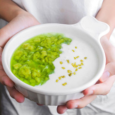 Sữa Chua Cốm Lá Dứa Thơm Ngon, Mát Lạnh