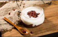 Sữa Chua Đậu Đỏ Mật Ong Thạch Đen Mát Lạnh