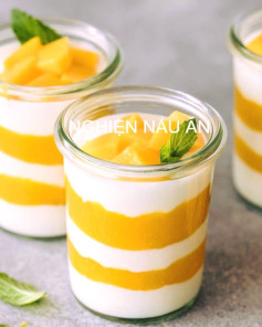 Sữa Chua Xoài Mát Lạnh Thơm Ngon Cho Ngày Hè