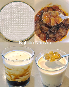 Sữa Tươi Trân Châu Đường Đen Từ Bánh Tráng Thơm Ngon