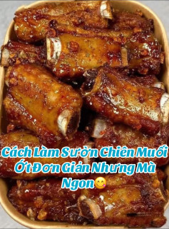 Sườn Chiên Muối Ớt