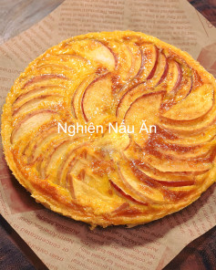 Táo Nướng Trứng Sữa Lát Mỏng Thơm Ngon