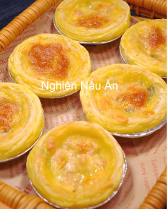 Tart Phô Mai Chà Bông Giòn Tan Thơm Ngon