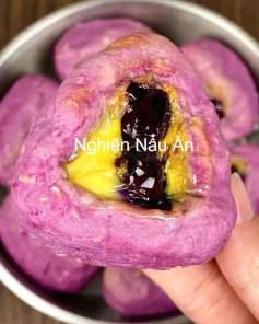 Tart Trứng Việt Quất Tím Mộng Mơ