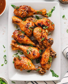 Tender Asian Soy-Garlic Drumsticks Delight