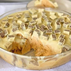 Tentação Cremosa de Bis Branco e Doce de Leite