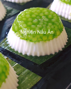 Thạch Dừa Bột Báng Lá Dứa Thanh Mát Mùa Hè