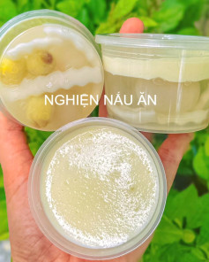 Thạch Dừa Sen Nhãn Mát Lạnh Kem Cheese Ngon Tuyệt
