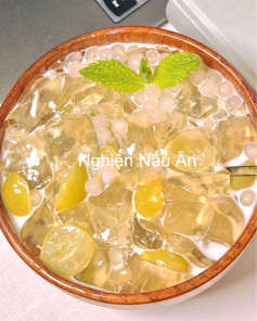 Thạch Ô Long Nho Mát Lạnh Thơm Ngon Giải Nhiệt