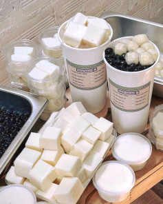 Thạch Phô Mai Tươi Mềm Mịn Hòa Quyện Hương Sữa