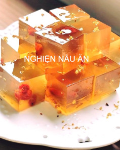 Thạch Quế Hoa Long Nhãn Mát Lạnh, Ngọt Ngào