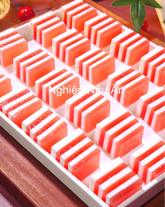 Thạch Sữa Dưa Hấu Lớp Lớp Ngọt Mát Ngày Hè