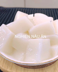 Thạch Vải Ngọt Lịm Mát Lạnh Từ Rau Câu Dẻo