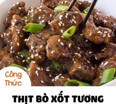 Thịt Bò Sốt Nước Tương Đậm Đà Hòa Quyện Hương Thơm Tỏi Gừng