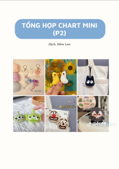 Tổng hợp mẫu móc mini (Phần 2) với thiết kế dễ thương