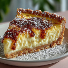 Torta Cremosa de Chocolate Branco com Toque de Leite Ninho