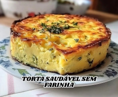 Torta de Abobrinha Deliciosa e Saudável sem Farinha