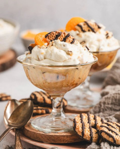 Tropical Cookie Delight Salad with Creamy Pineapple Bliss