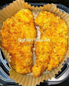 Ức Gà Giòn Rụm Nướng Bằng Nồi Chiên Không Dầu