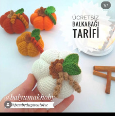 Ücretsiz Balkabağı Tarifi: Renkli ve Eğlenceli Örgü Projesi