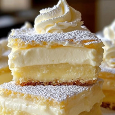 Velvety Vanilla Delight Squares