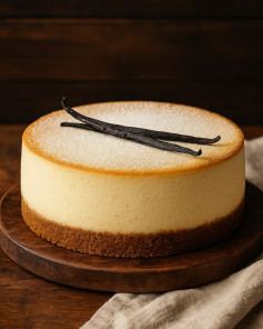 Velvety Vanilla Dream Cheesecake with Biscoff Bliss
