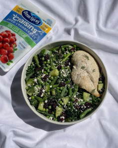 Vibrant Spring Cranberry Kale Chicken Salad Delight