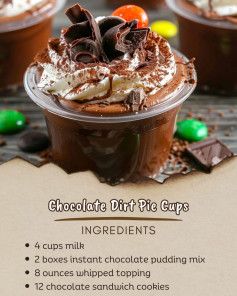 Wiggly Chocolate Delight Cups